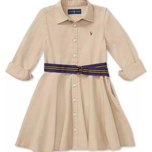 Toddler girl denim dress